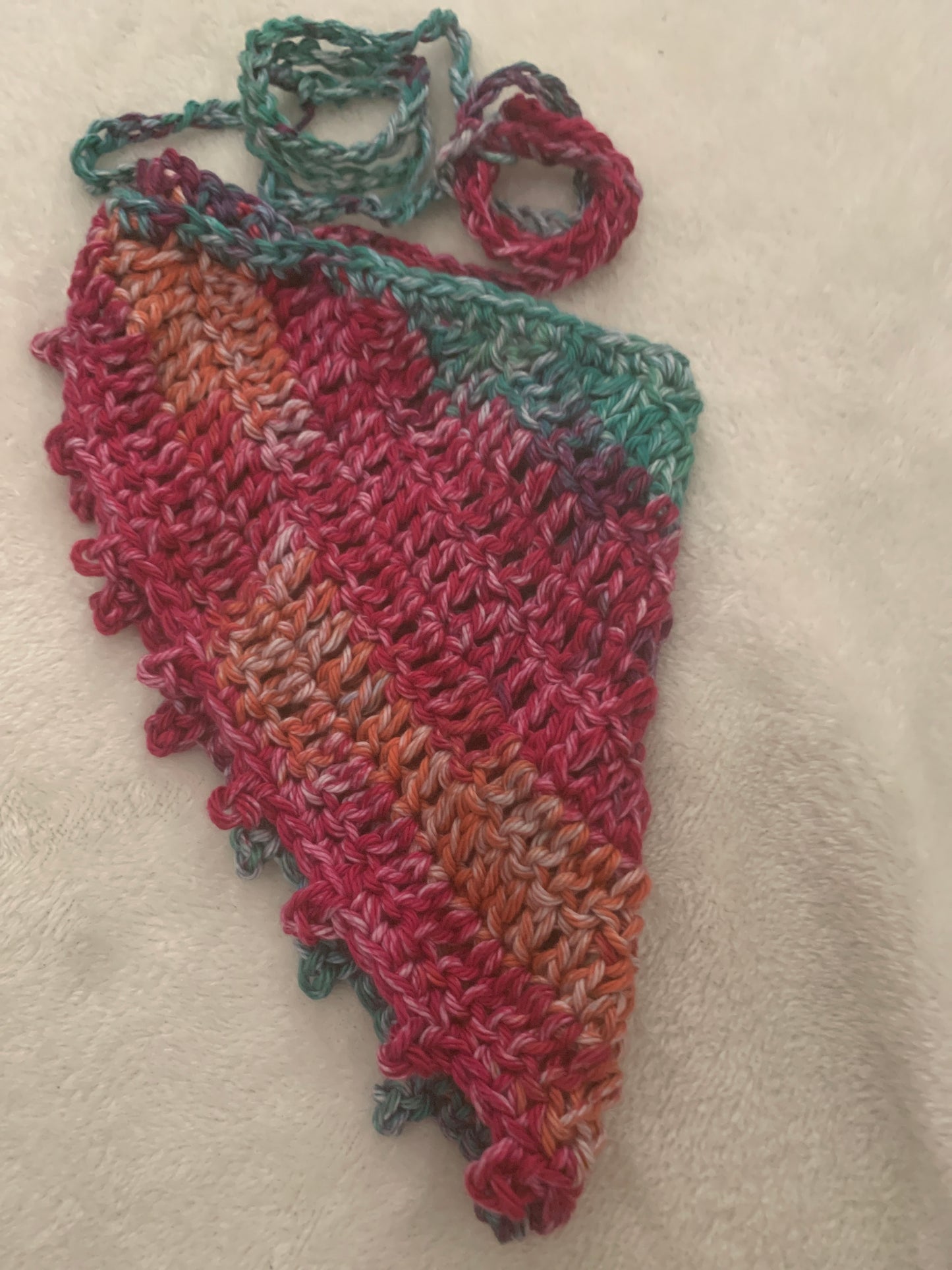 solid granny bandana