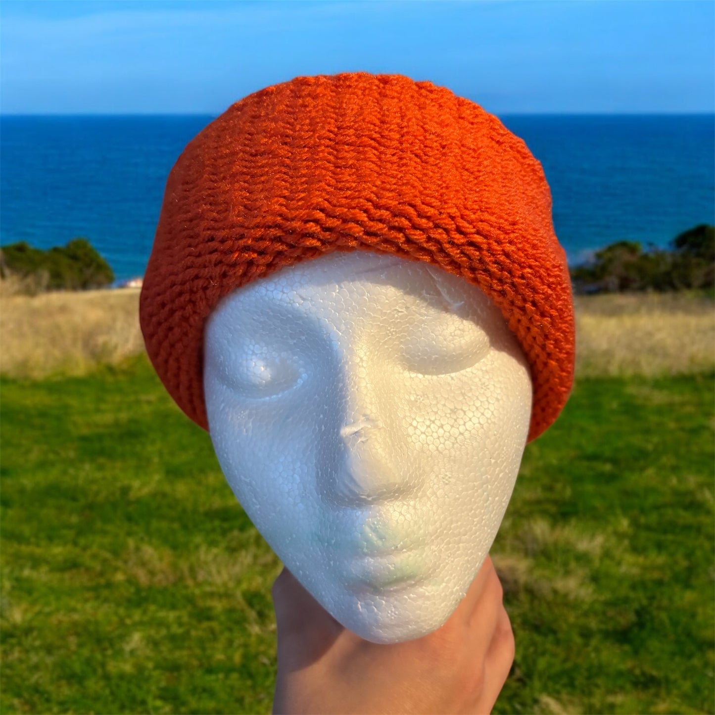 Knit beanie